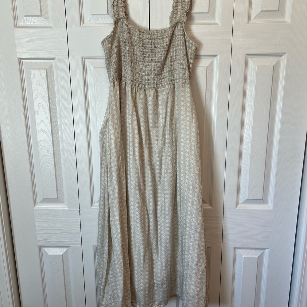 Spartina 449 Cream Maxi Dress